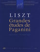 Grandes Etudes de Paganini piano sheet music cover